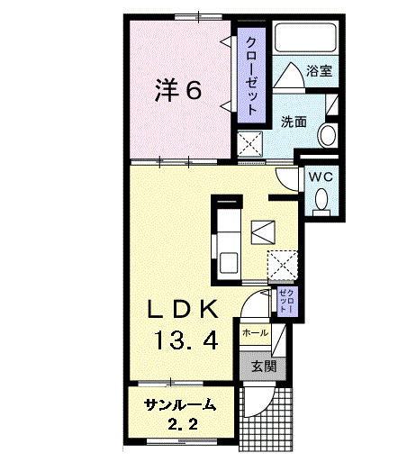 カファーラＫの間取り