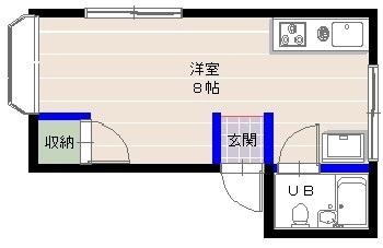 サンコープ美野島の間取り