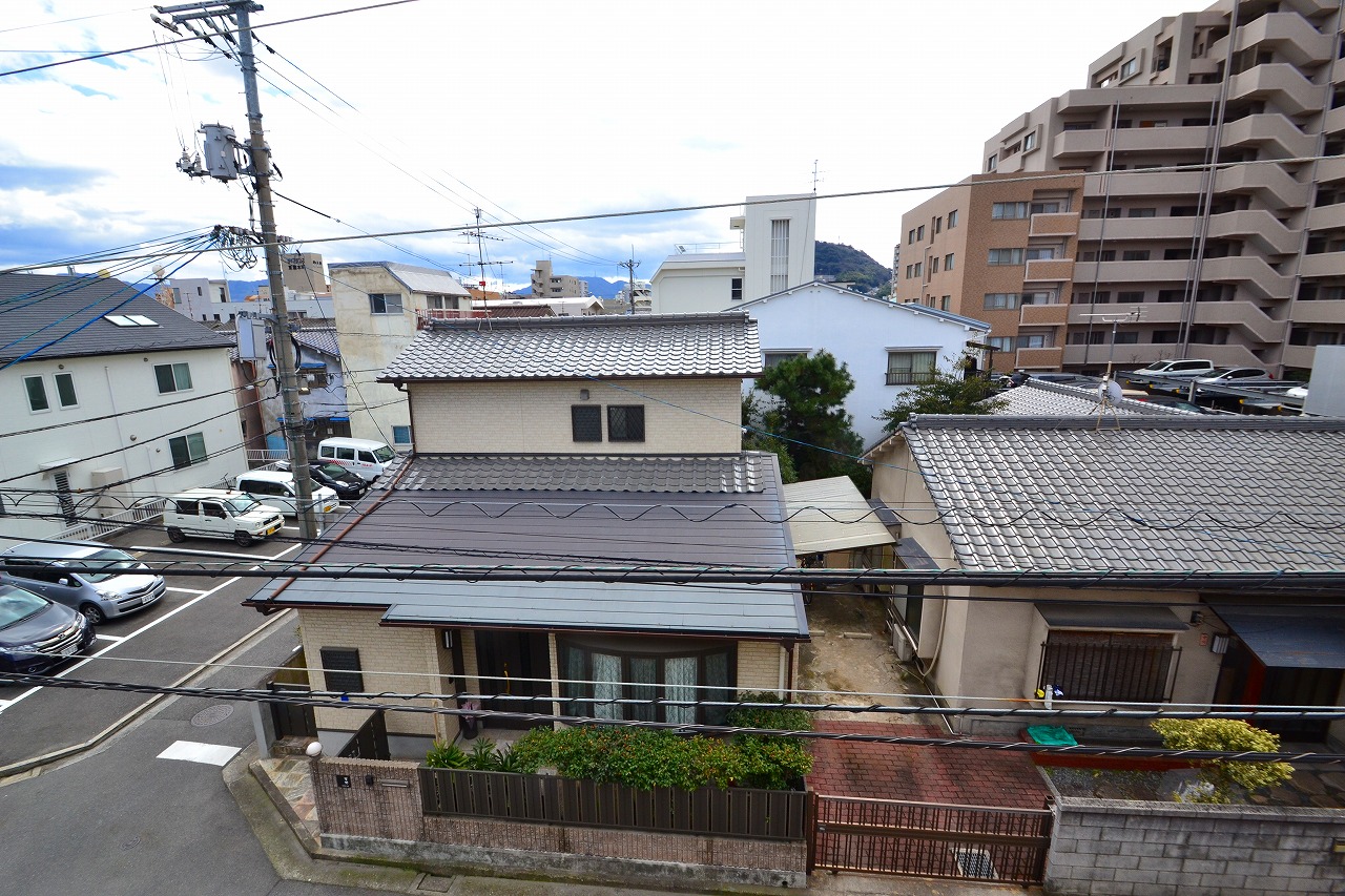 【広島市南区上東雲町のマンションの眺望】