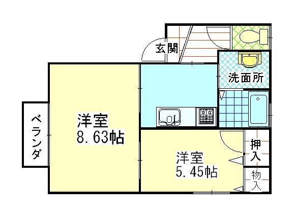 コンフォール寺内の間取り