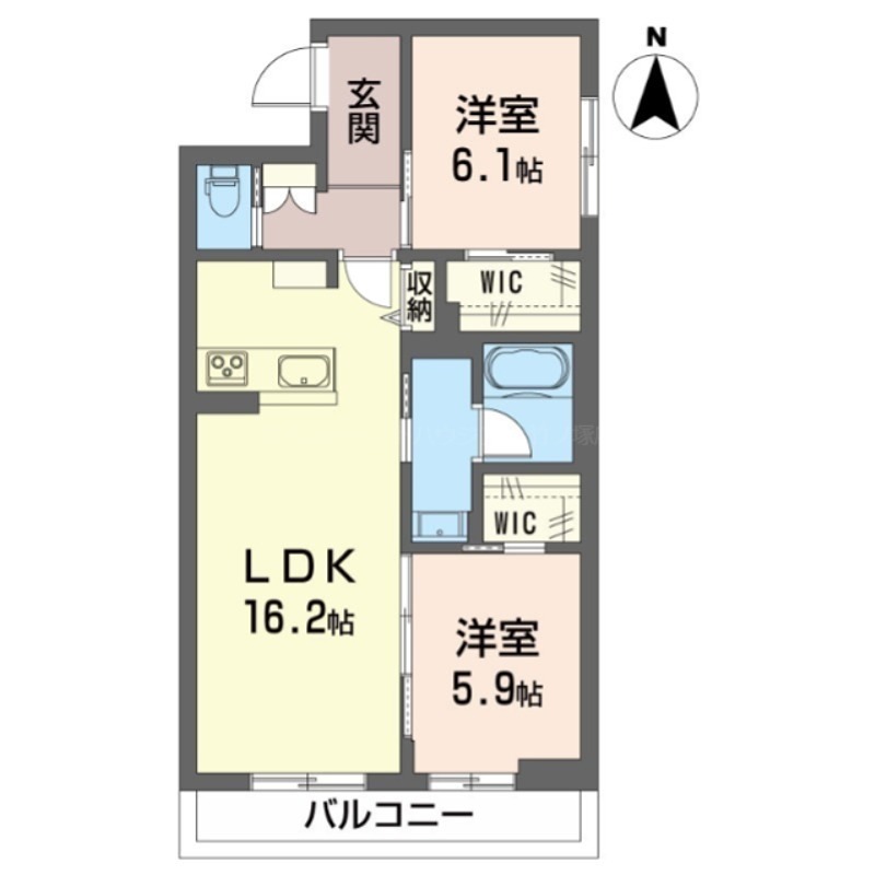 ティエラ エス アンド ケーの間取り