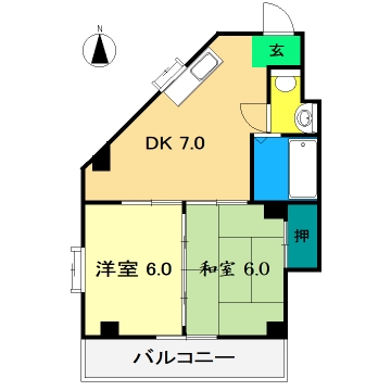 コルトハウスの間取り