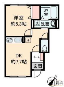入間郡三芳町大字藤久保のアパートの間取り