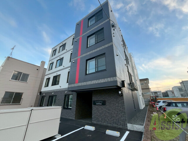 建物外観　札幌市北区北３５条「ルチアーノＮ３５」