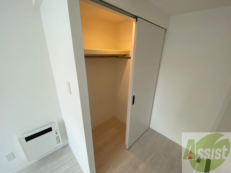 収納　収納を開けてみました！たくさん入りそうですね～