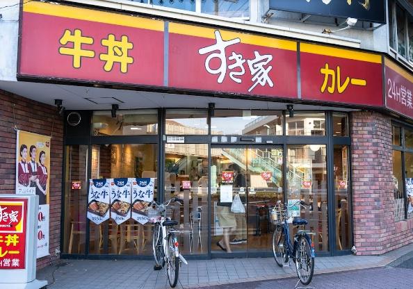 飲食店　すき家環八矢口渡店（飲食店）まで698m