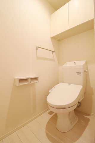 トイレ　ゆったりとした空間のトイレです