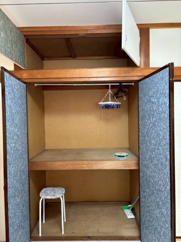 収納　十分な収納スペースがあります