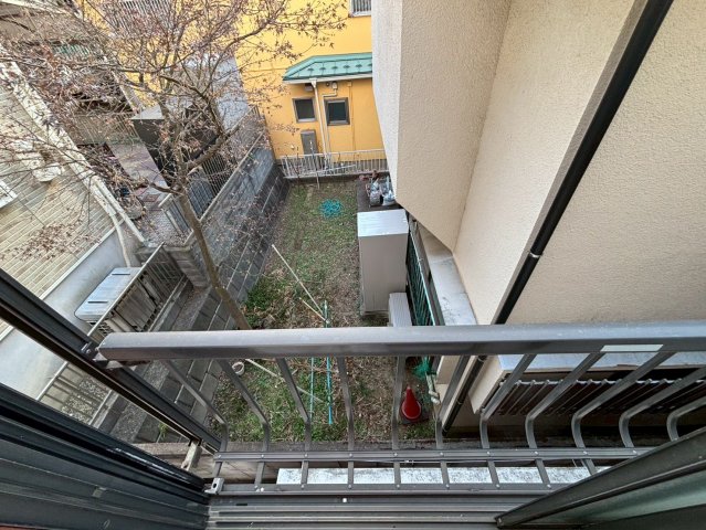 バルコニー　落ち着いた時間を過ごせるバルコニーです