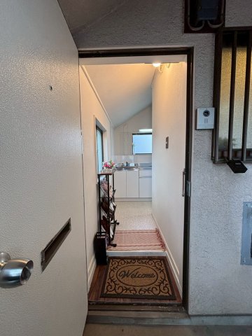 玄関　収納もある玄関です