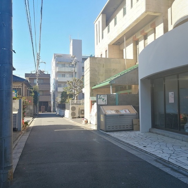 眺望　前面道路