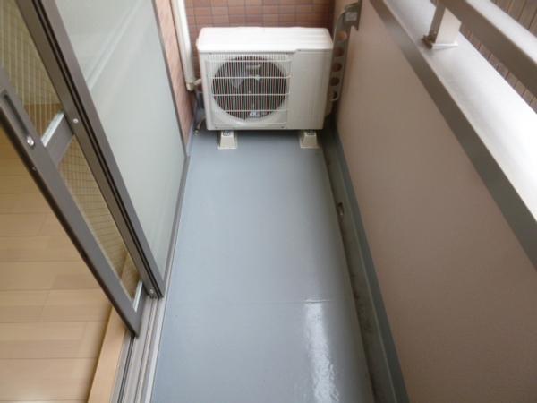 バルコニー　洗濯者干せる空間いいですね！