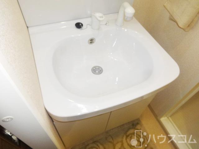 洗面設備　清潔感のある洗面所♪