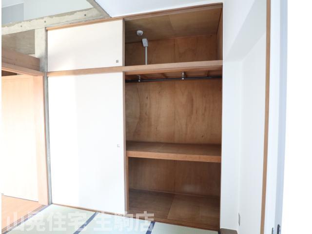 収納　大きなものも収納できそうです