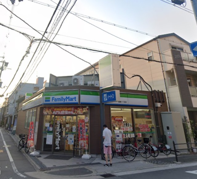 コンビニ　ファミリーマート鶴橋一丁目店（コンビニ）まで641m
