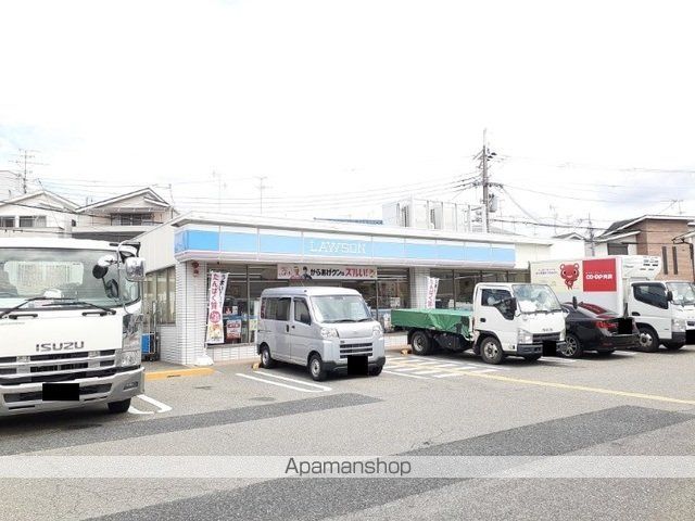 コンビニ　ローソン大庄西町三丁目店（コンビニ）まで450m
