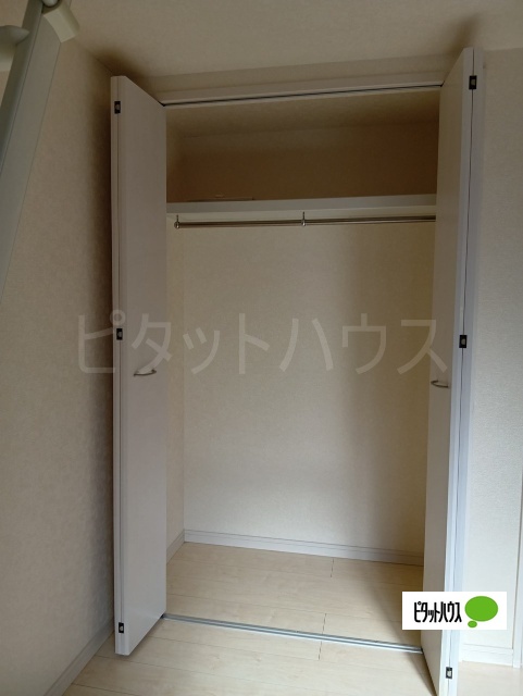 収納　クローゼット！