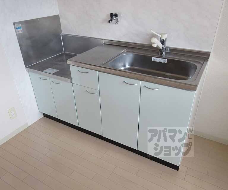キッチン　２口コンロ設置可能です！