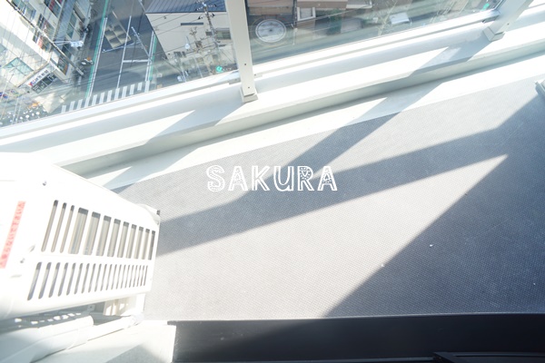 バルコニー　見晴らしの良いバルコニー♪