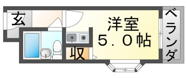 アイティ千里山の間取り写真