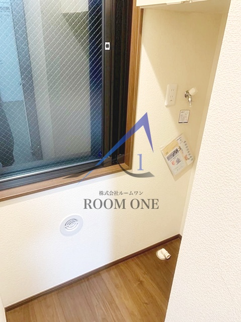 その他設備　洗濯機置き場です。