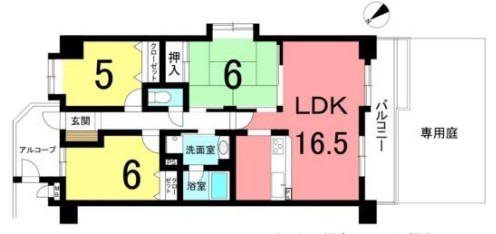 ユニーブル横須賀の間取り写真