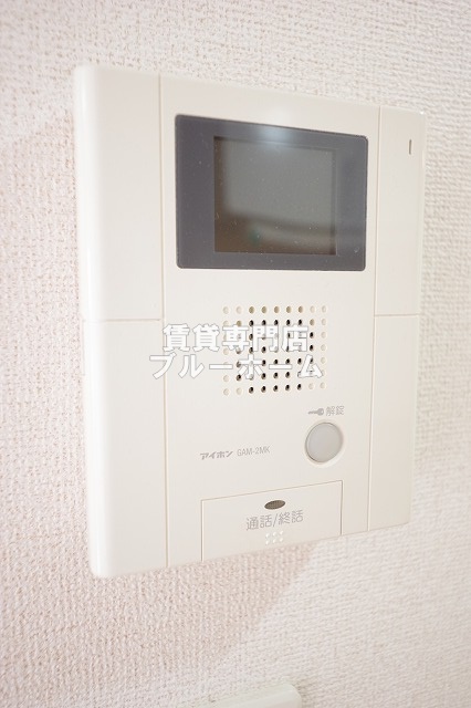 セキュリティ　安心のモニター付きインターホン！