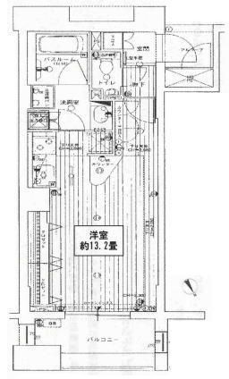 ＪＲ京浜東北線 関内駅 徒歩6分 11階建 築26年の間取り写真