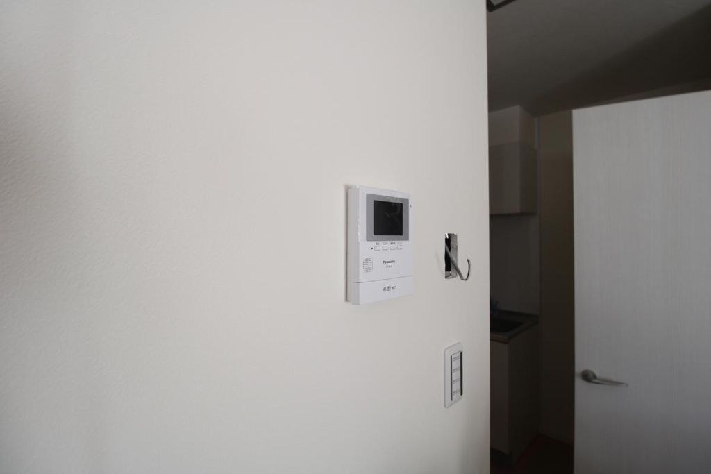 セキュリティ　※建設時のお写真です
