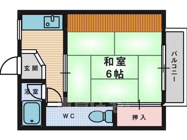 ドミール藤の間取り