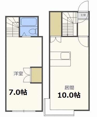 ラガール菊水の間取り