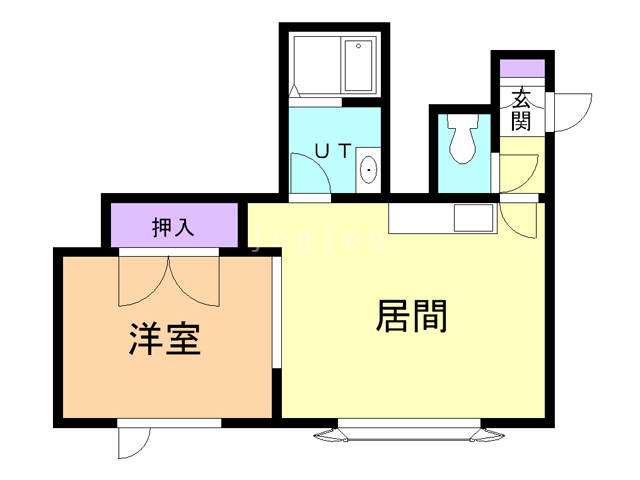 エスポワールＢの間取り