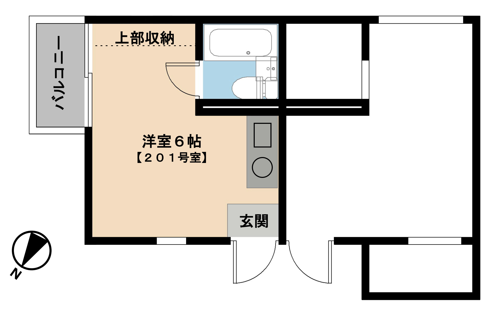 グリーンルーフ下鴨の間取り