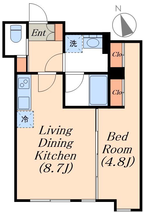 デュオメゾン千住の間取り