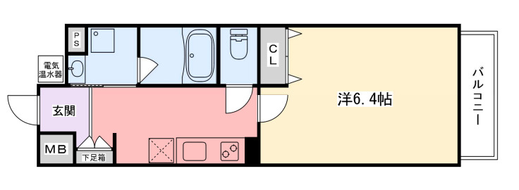 インタービレッジ船丘の間取り