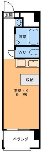 ＨＥＩＷＡＤＯＲＩ　ＦＬＡＴの間取り