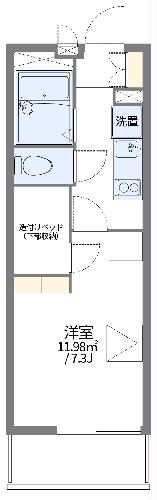 レオパレス庄内の間取り