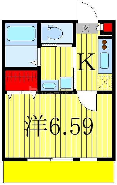 プレジール柏の間取り