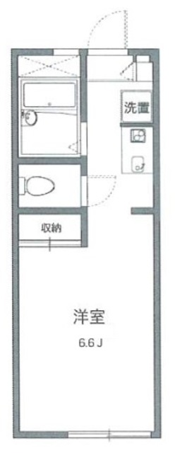 レオパレス極楽寺の間取り