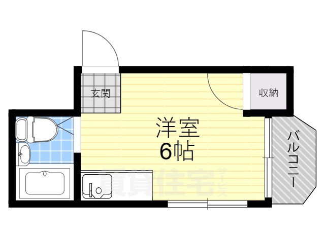 シティハイツ萱島の間取り