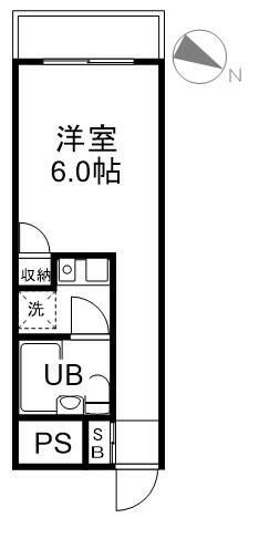 大田区南馬込のマンションの間取り