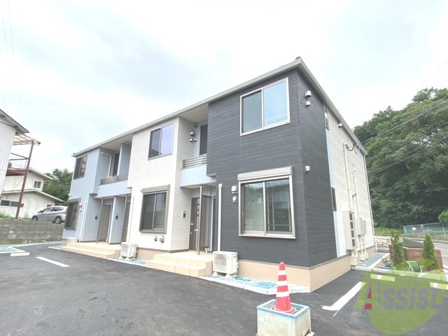 仙台市太白区鹿野本町のアパートの建物外観