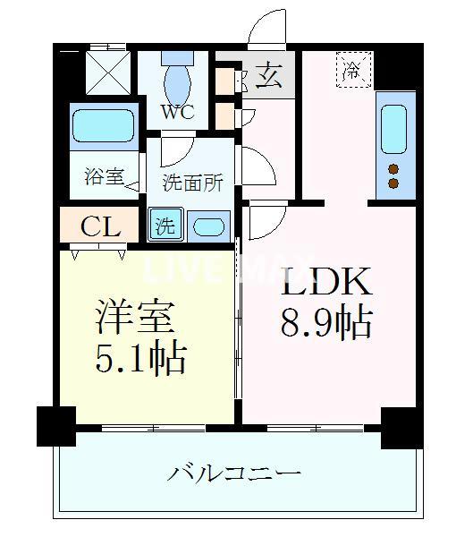 アーバネックス室町の間取り