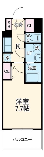 S-RESIDENCE堀田North IIの間取り