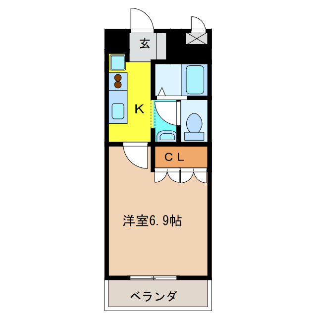 サニーコートの間取り