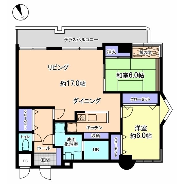 信開ベルシー高岡の間取り