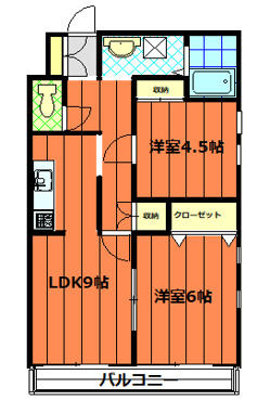 Thig-le 131（ティグレ131）の間取り