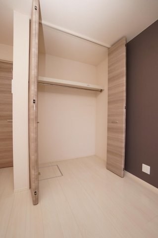 収納　ちょっとした収納スペースも充実しています