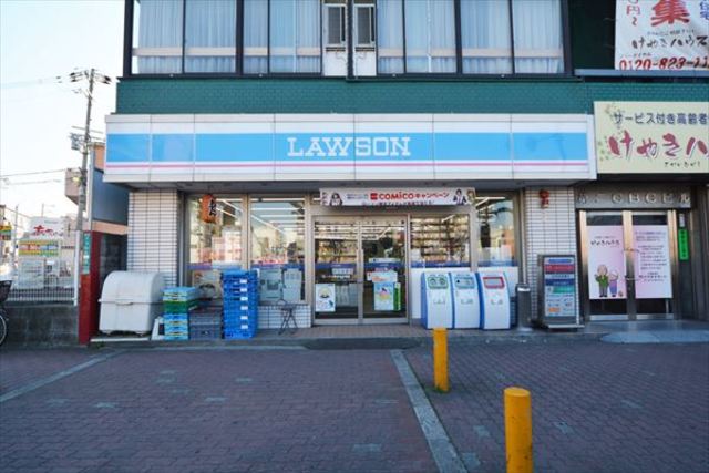 コンビニ　ローソン堺北安井町店（コンビニ）まで424m