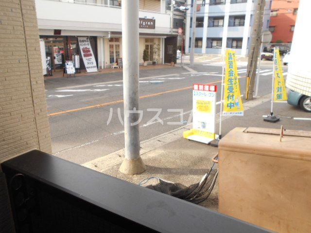 【安城市住吉町のアパートの眺望】